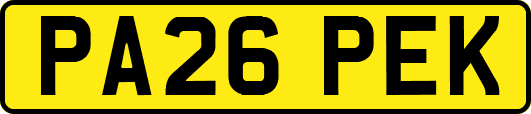 PA26PEK