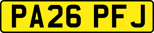 PA26PFJ