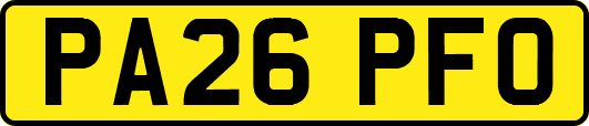PA26PFO