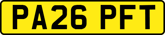 PA26PFT