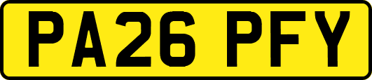 PA26PFY