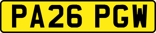 PA26PGW