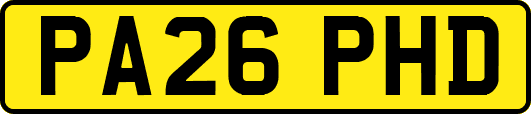 PA26PHD