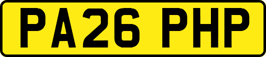 PA26PHP