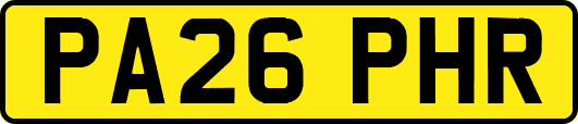 PA26PHR