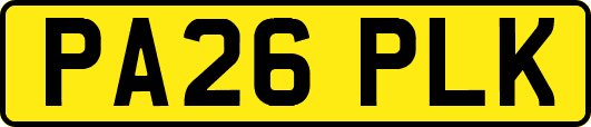PA26PLK