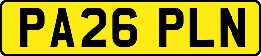 PA26PLN