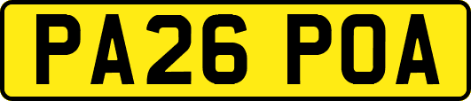 PA26POA