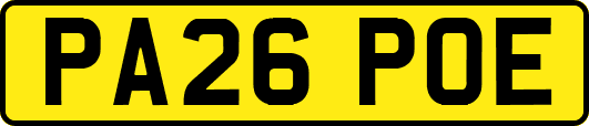 PA26POE