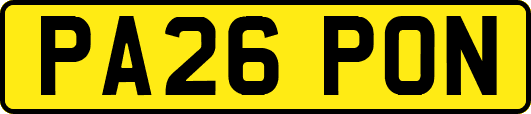 PA26PON