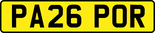 PA26POR