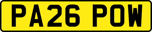 PA26POW