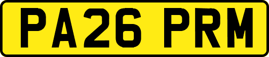 PA26PRM