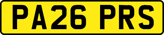 PA26PRS