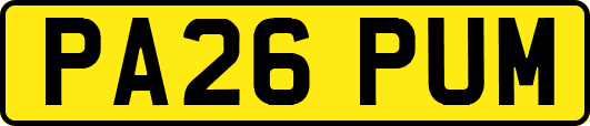 PA26PUM