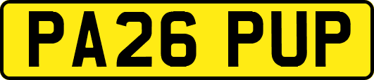 PA26PUP