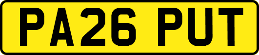 PA26PUT