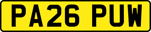PA26PUW
