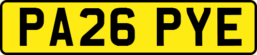 PA26PYE