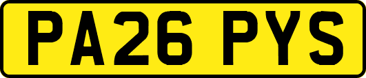 PA26PYS