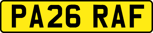 PA26RAF