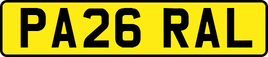 PA26RAL