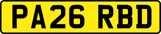 PA26RBD