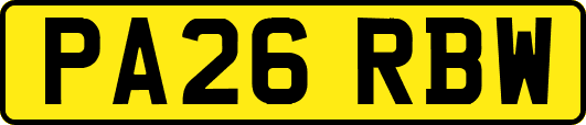 PA26RBW
