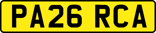 PA26RCA