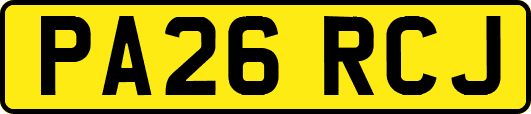 PA26RCJ