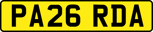 PA26RDA