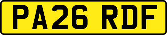 PA26RDF