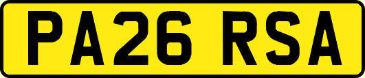 PA26RSA