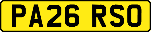 PA26RSO