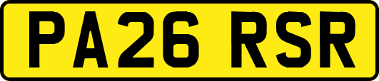 PA26RSR