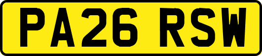 PA26RSW