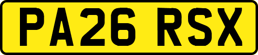 PA26RSX