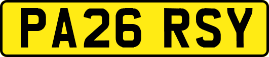 PA26RSY
