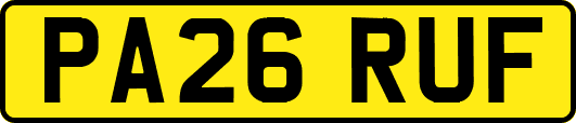 PA26RUF