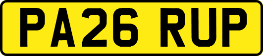 PA26RUP