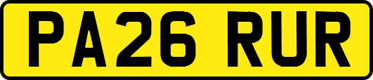 PA26RUR