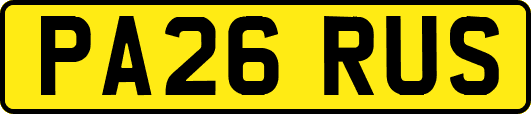 PA26RUS