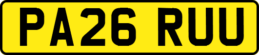 PA26RUU