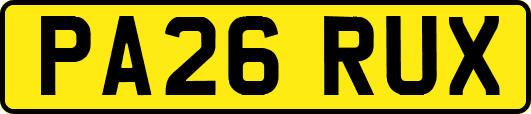 PA26RUX