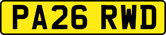 PA26RWD