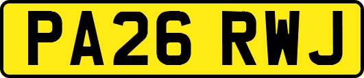 PA26RWJ