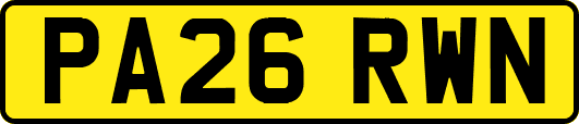 PA26RWN