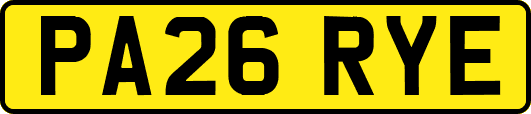 PA26RYE