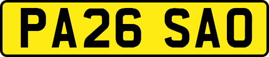 PA26SAO