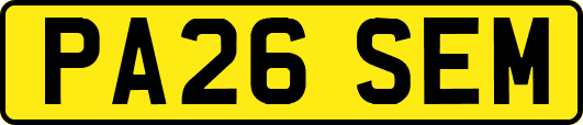 PA26SEM